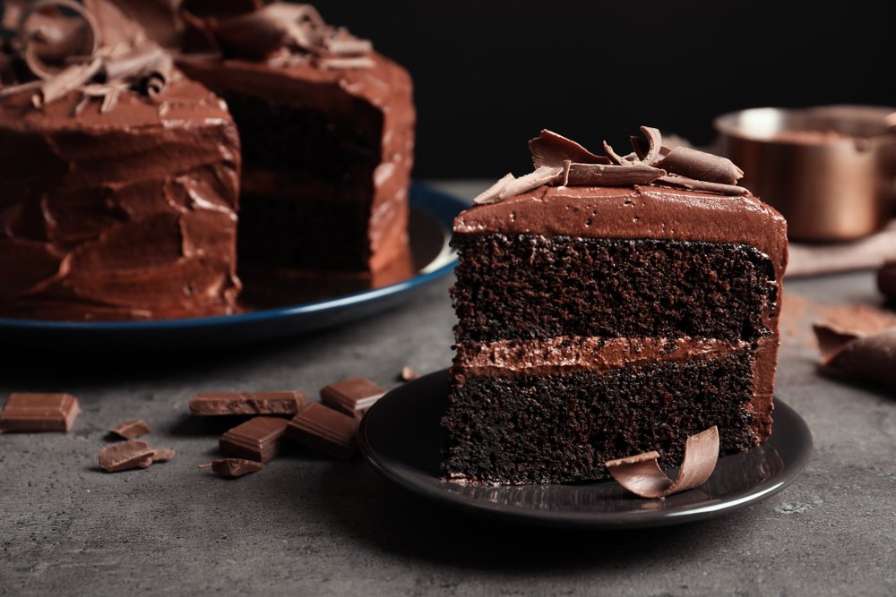 Eggless Chocolate Cake