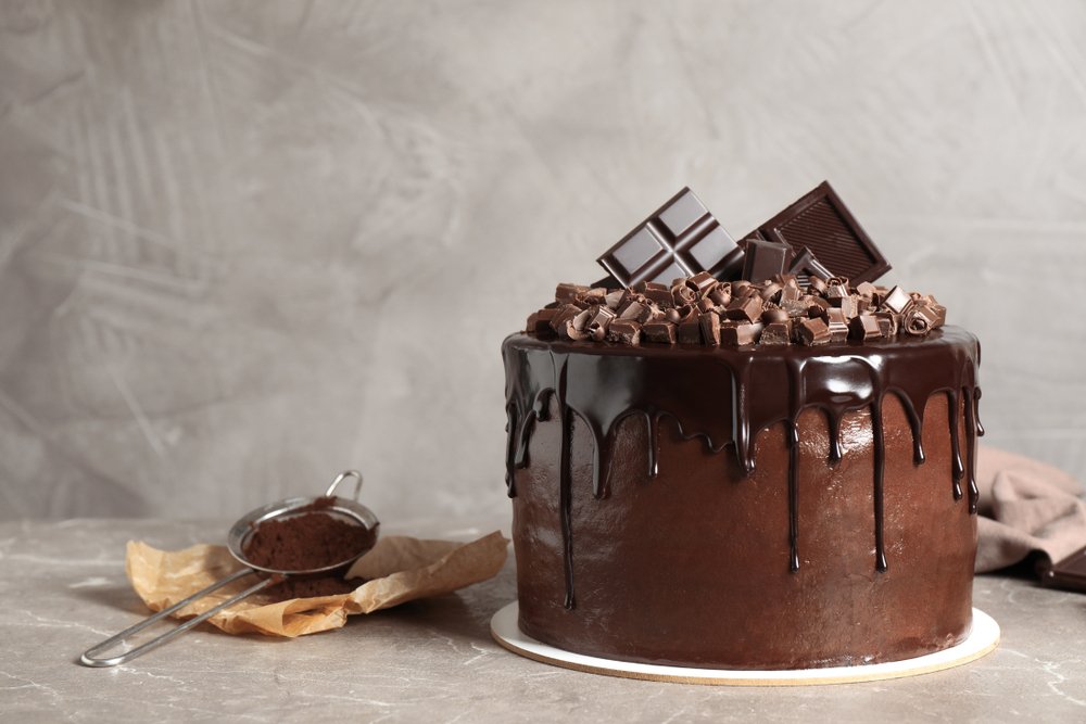 Eggless Chocolate Cake