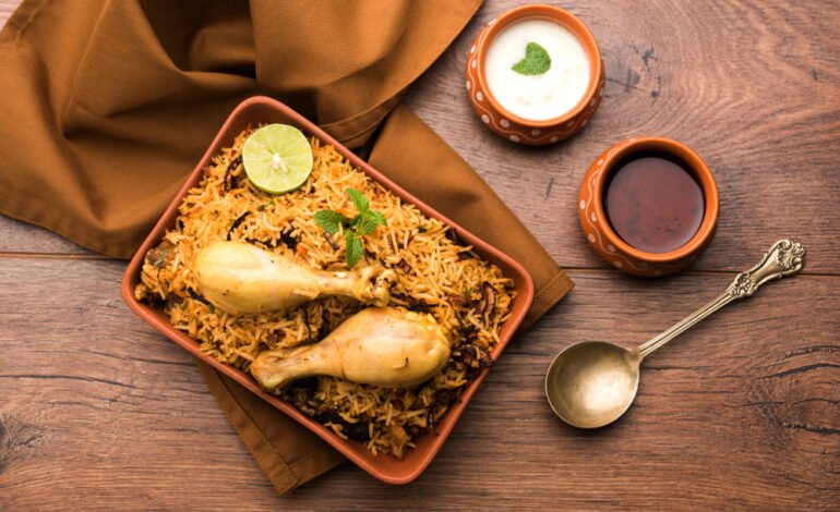 Hyderabadi Chicken Biryani