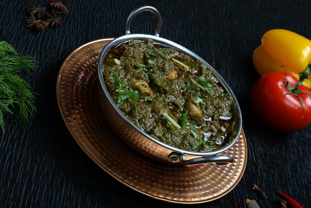 Hyderabadi Mutton Palak