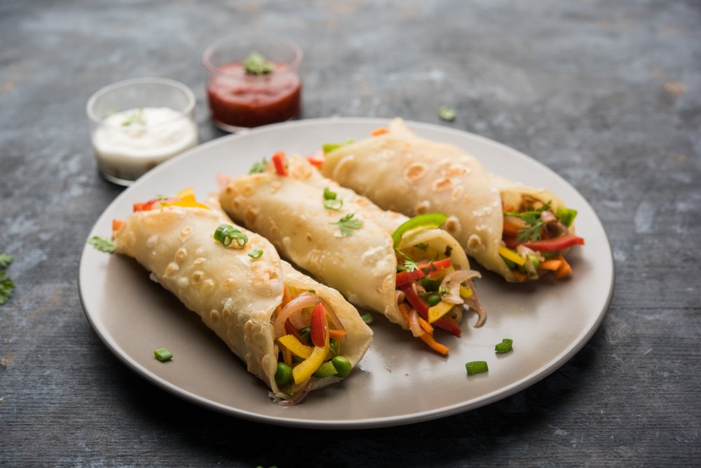 Chicken Kathi Roll Recipe