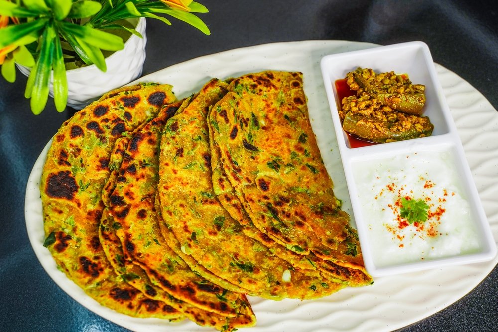 Aloo Methi Paratha Recipe