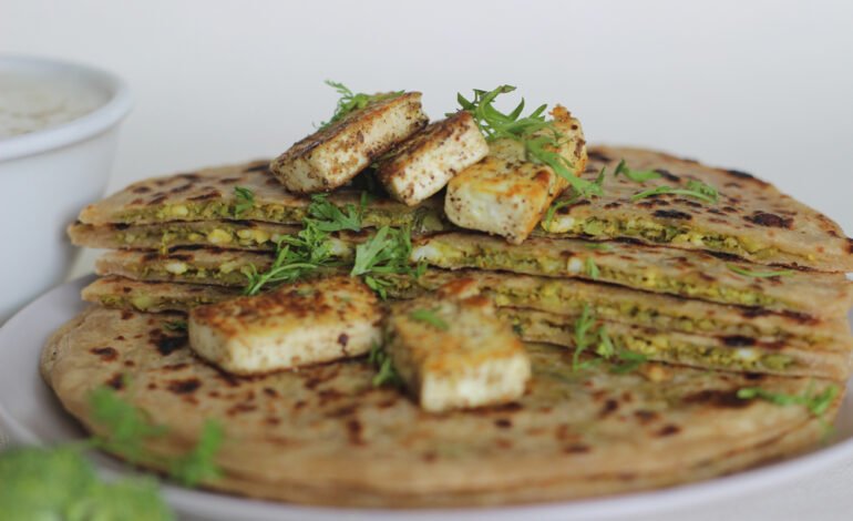 Paneer Paratha Recipe