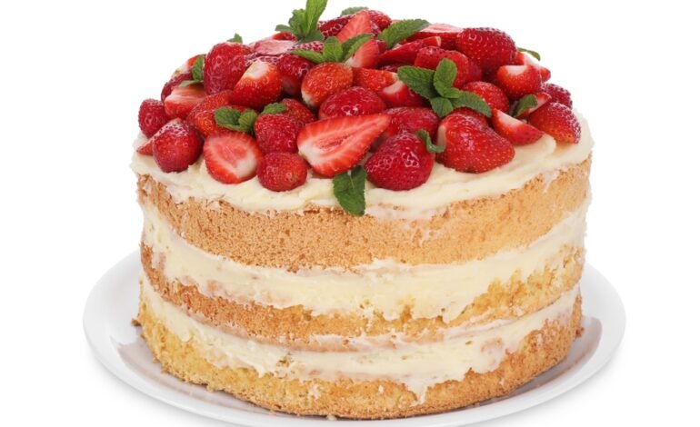 Strawberry Cake Recipe: