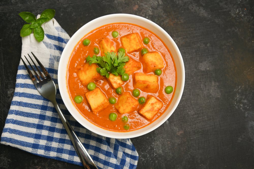 Matar Paneer Recipe